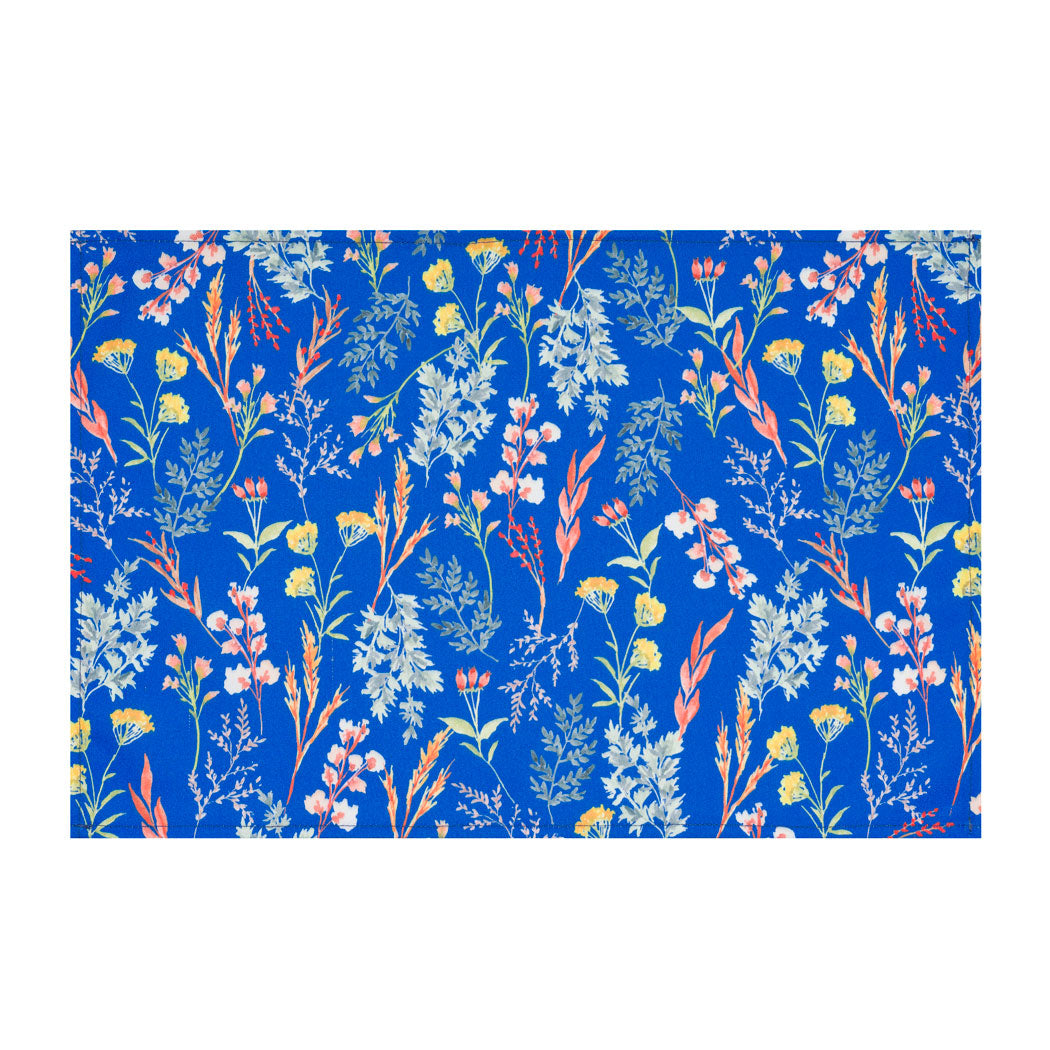 KM Home Collection-2'li Set Bahar Çiçekleri Temalı Amerikan Servis-Sunum Aksesuarları-1-Milagron.com