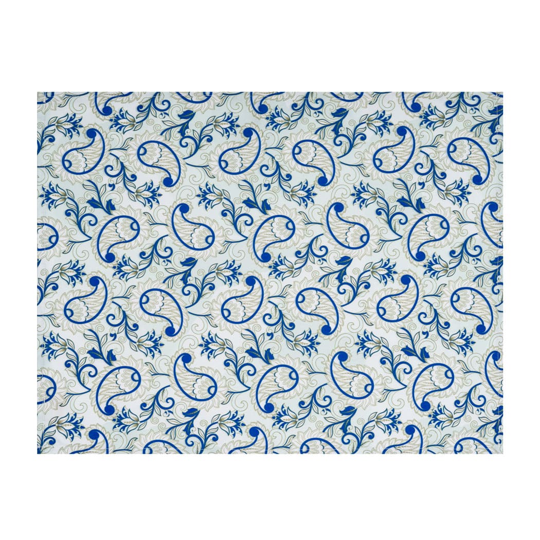 KM Home Collection-2'li Set Çiçek Motifli Amerikan Servis-Sunum Aksesuarları-1-Milagron.com