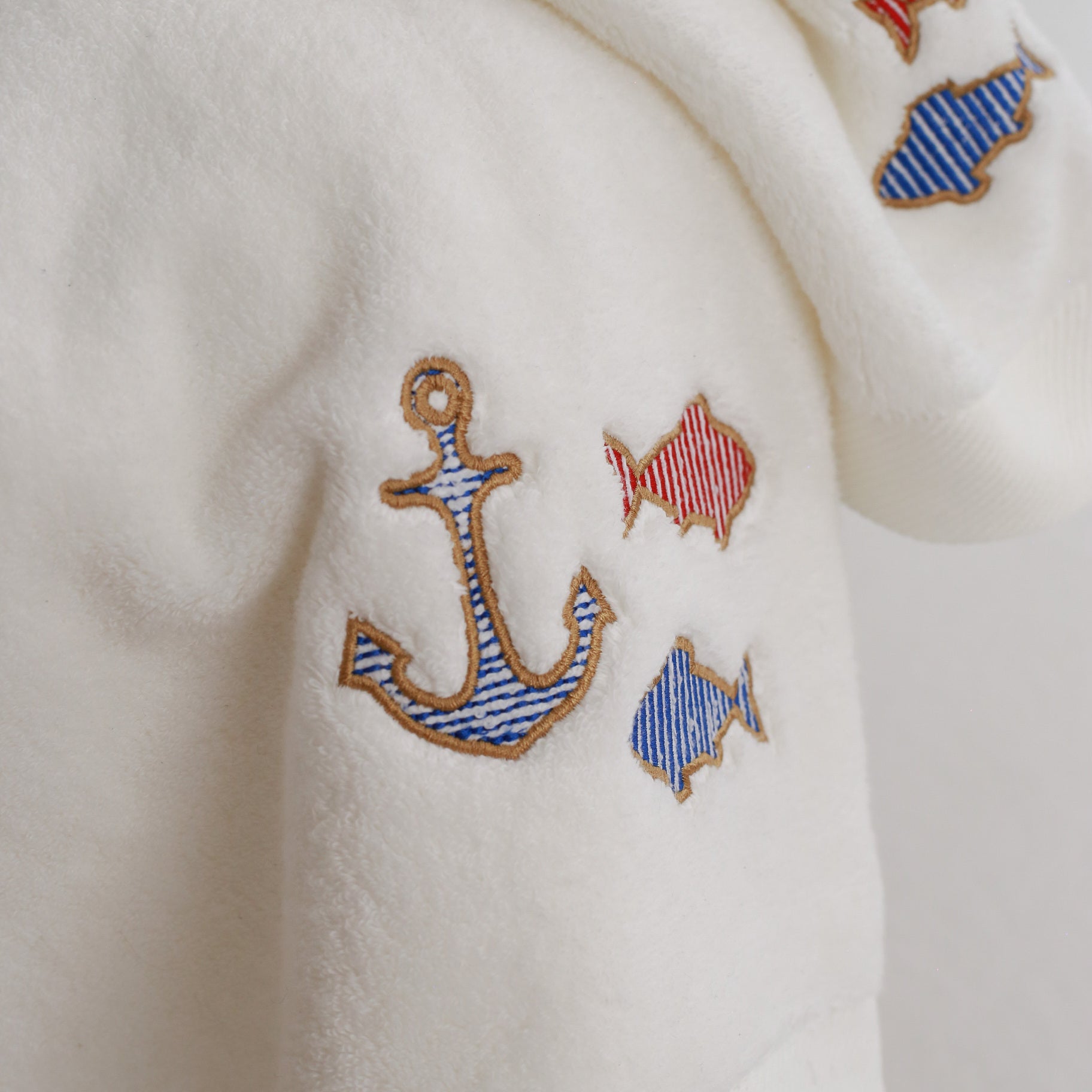 KM Home Collection-Balık İşlemeli El Havlusu-Havlu & Peştamal-3-Milagron.com