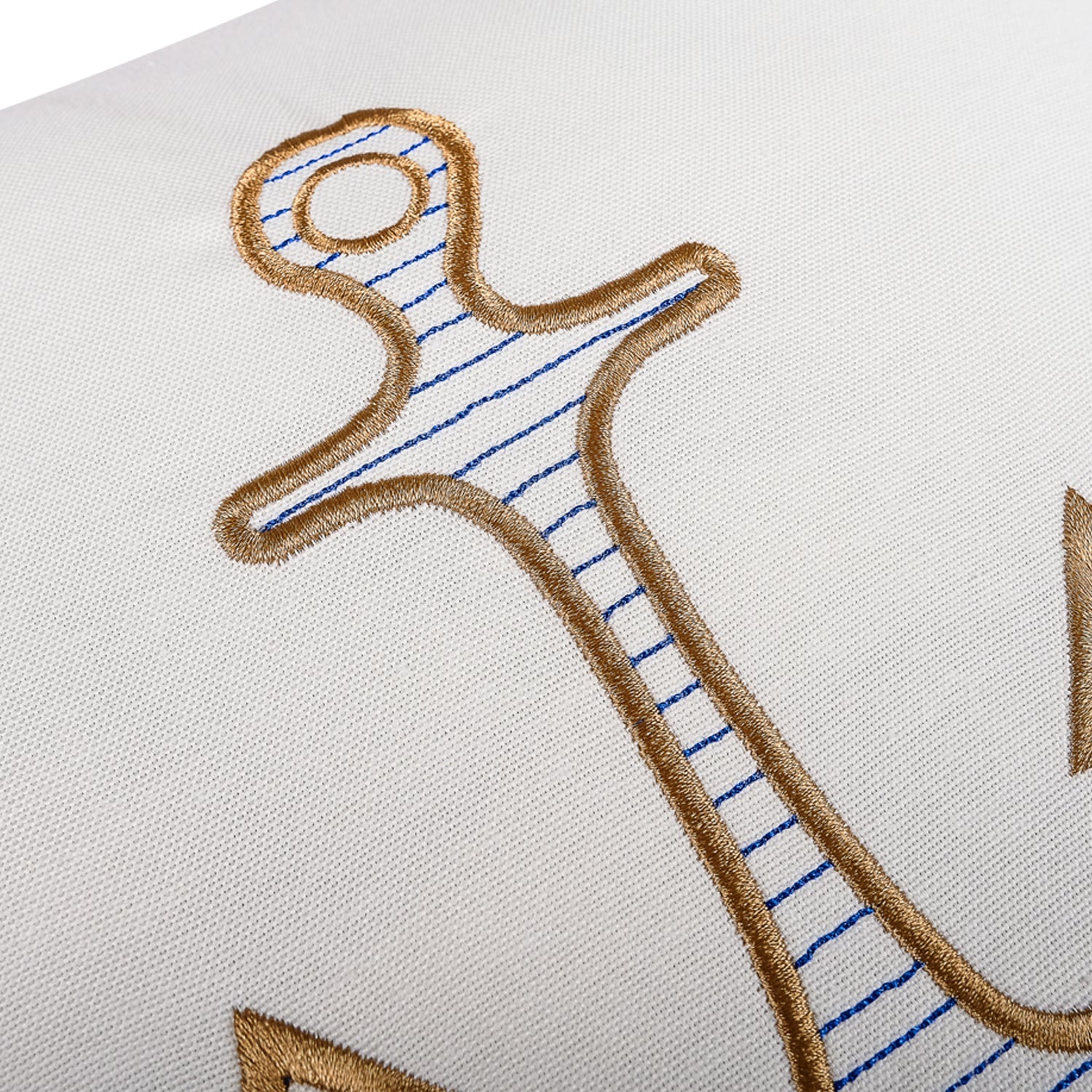 KM Home Collection-Çıpa İşlemeli Kırlent Kılıfı-Yastık Kılıfı-2-Milagron.com