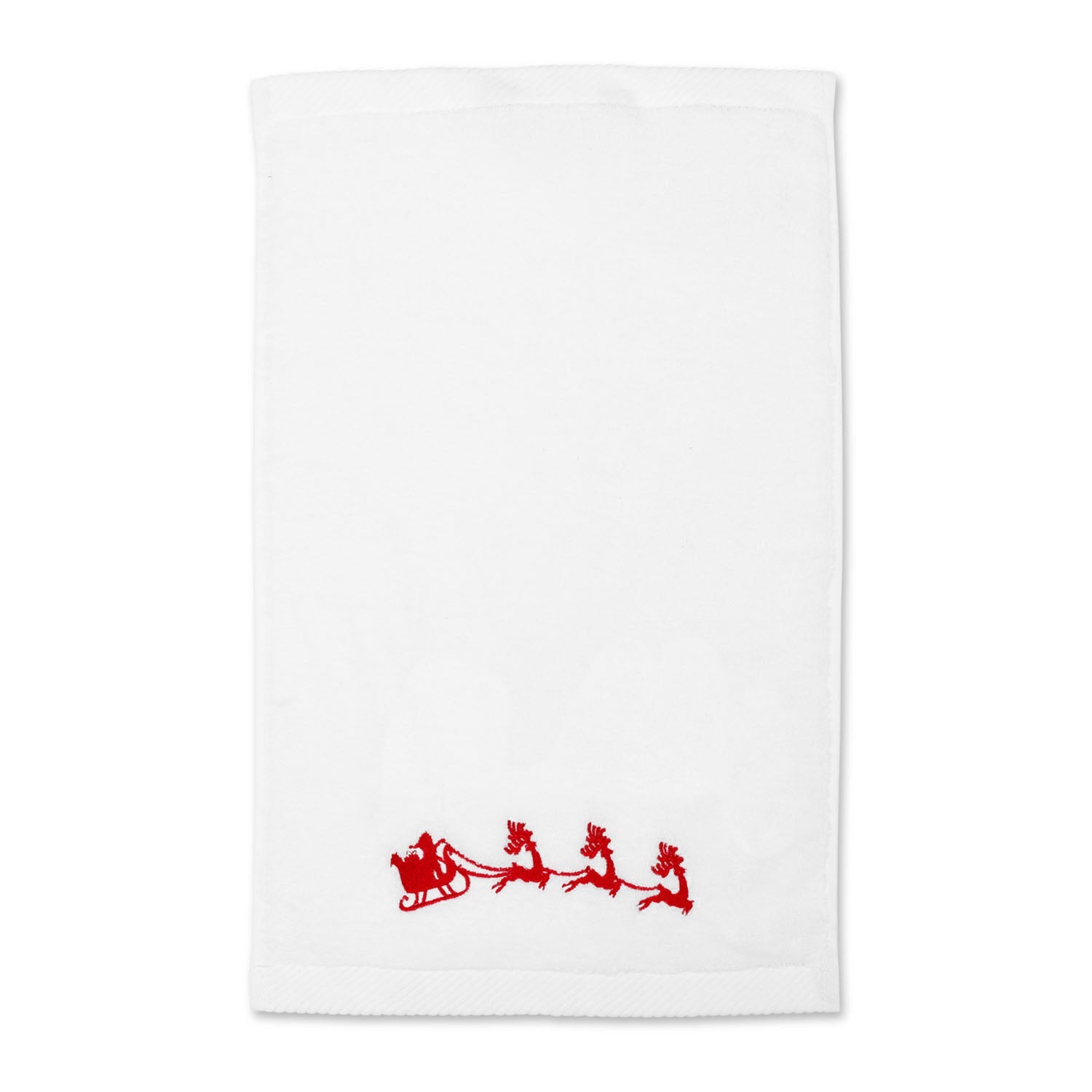 KM Home Collection-Kızak İşlemeli Pamuk El Havlusu-Havlu & Peştamal-1-Milagron.com