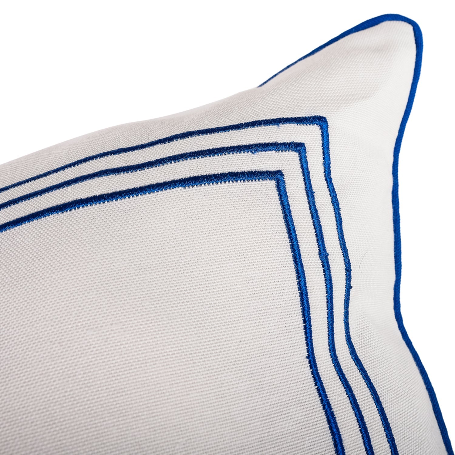 KM Home Collection-Lacivert Şeritli Kırlent Kılıfı-Yastık Kılıfı-2-Milagron.com