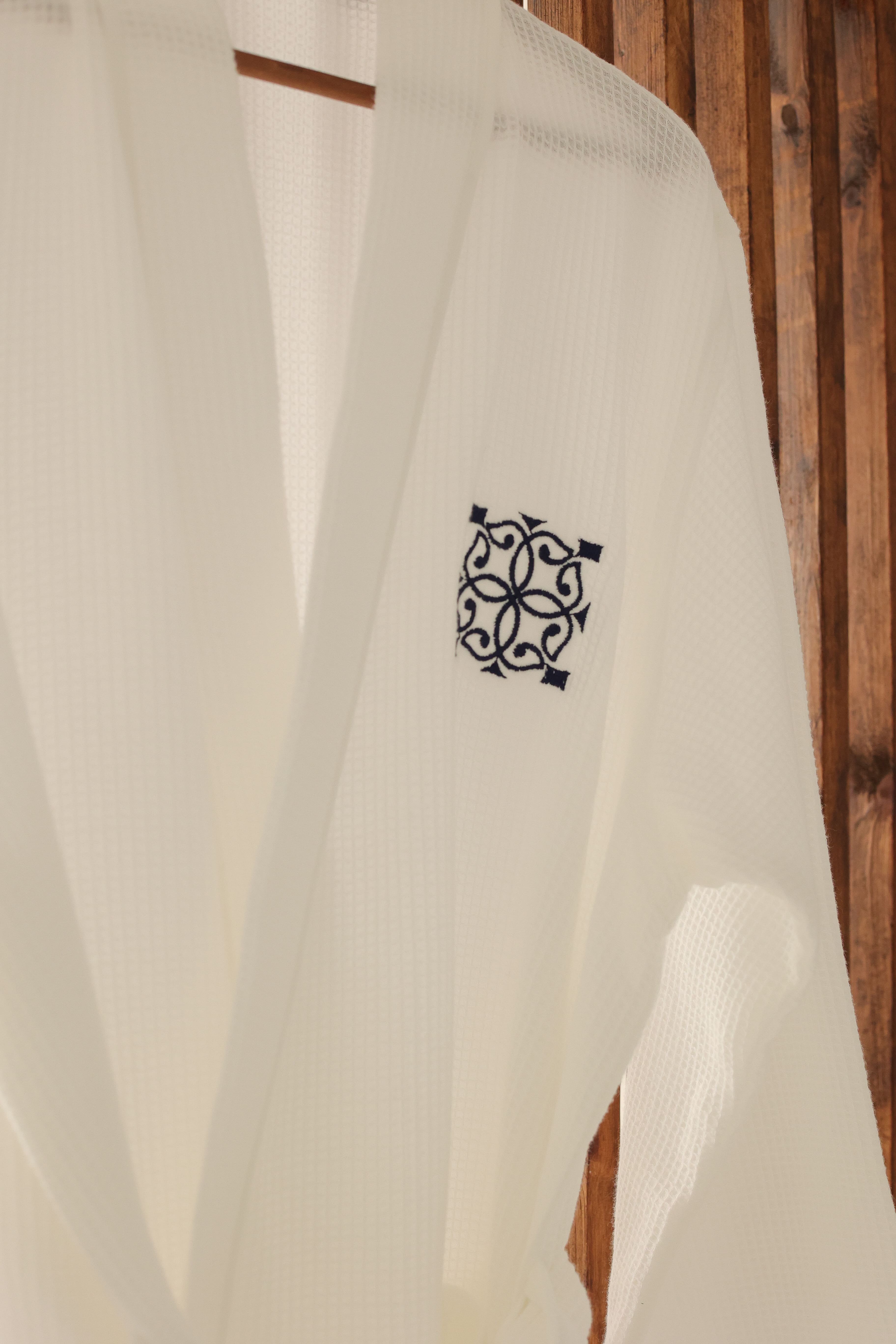 KM Home Collection-Mira Waffle Bornoz-Bornoz-6-Milagron.com