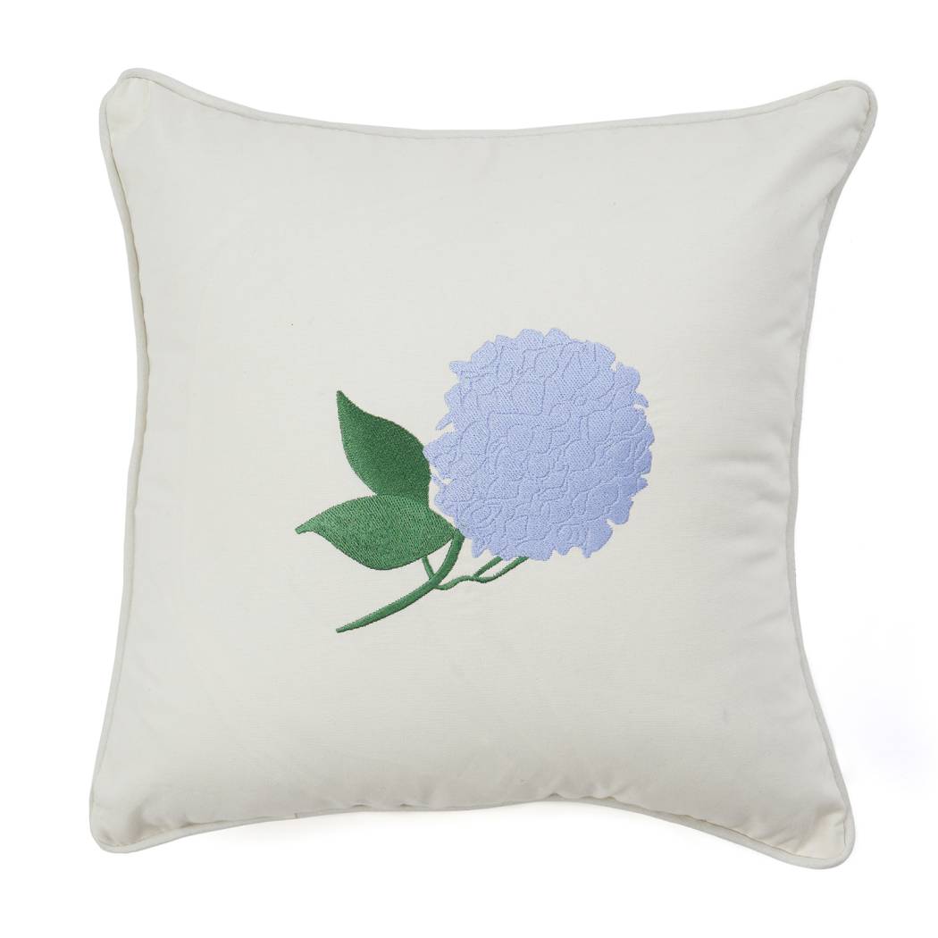 KM Home Collection-Ortanca İşlemeli Kırlent Kılıfı-Yastık Kılıfı-1-Milagron.com