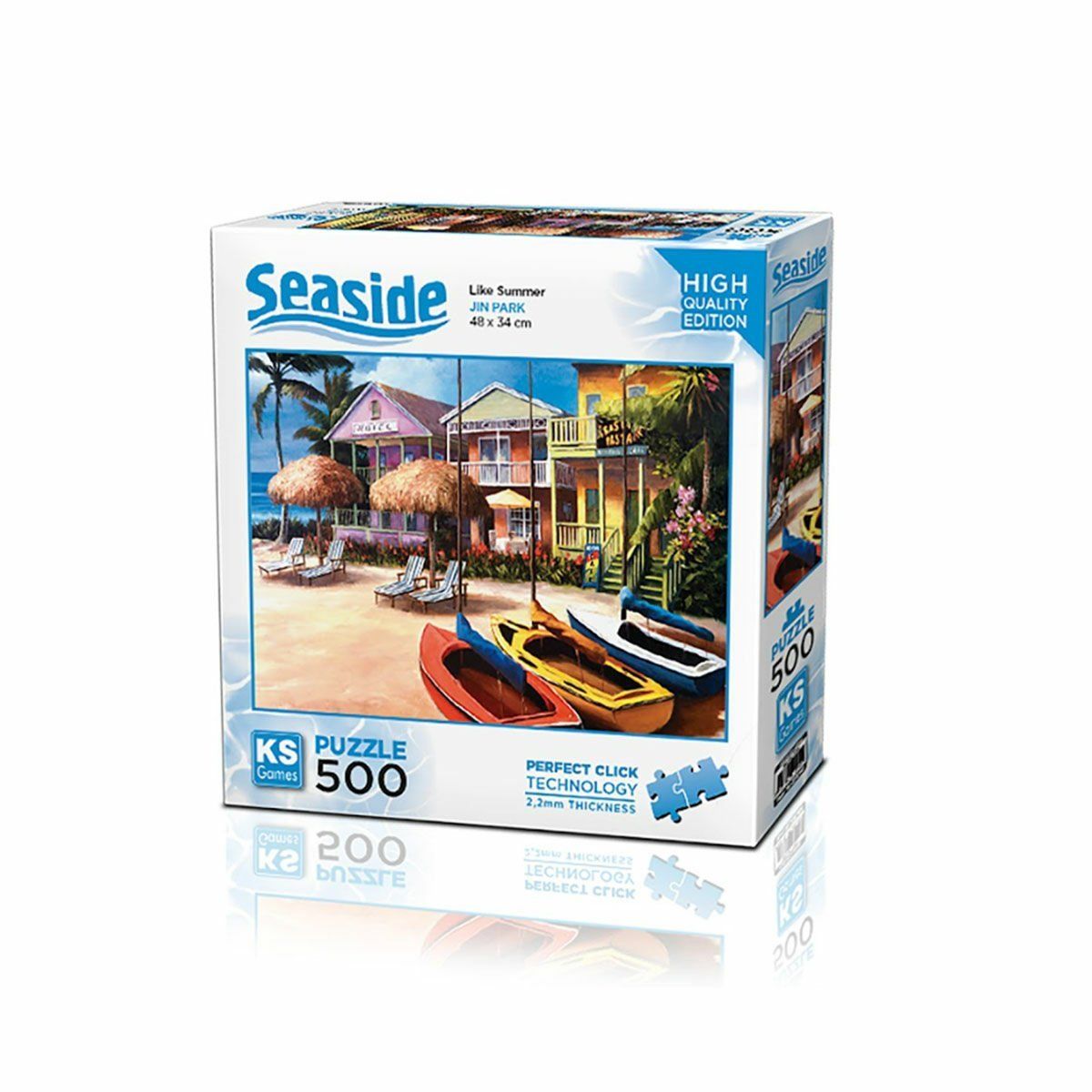 KS Puzzle-20044 Welcome To Beach Like Summer 500 Parça Puzzle Ks Puzzle-Puzzle-1-Milagron.com