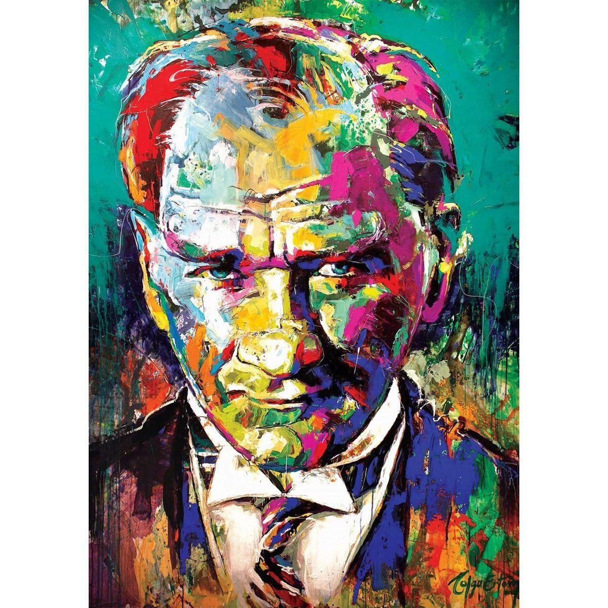 KS Puzzle-20770 Ulu önder 1000 Parça Puzzle Ks Puzzle-Puzzle-2-Milagron.com