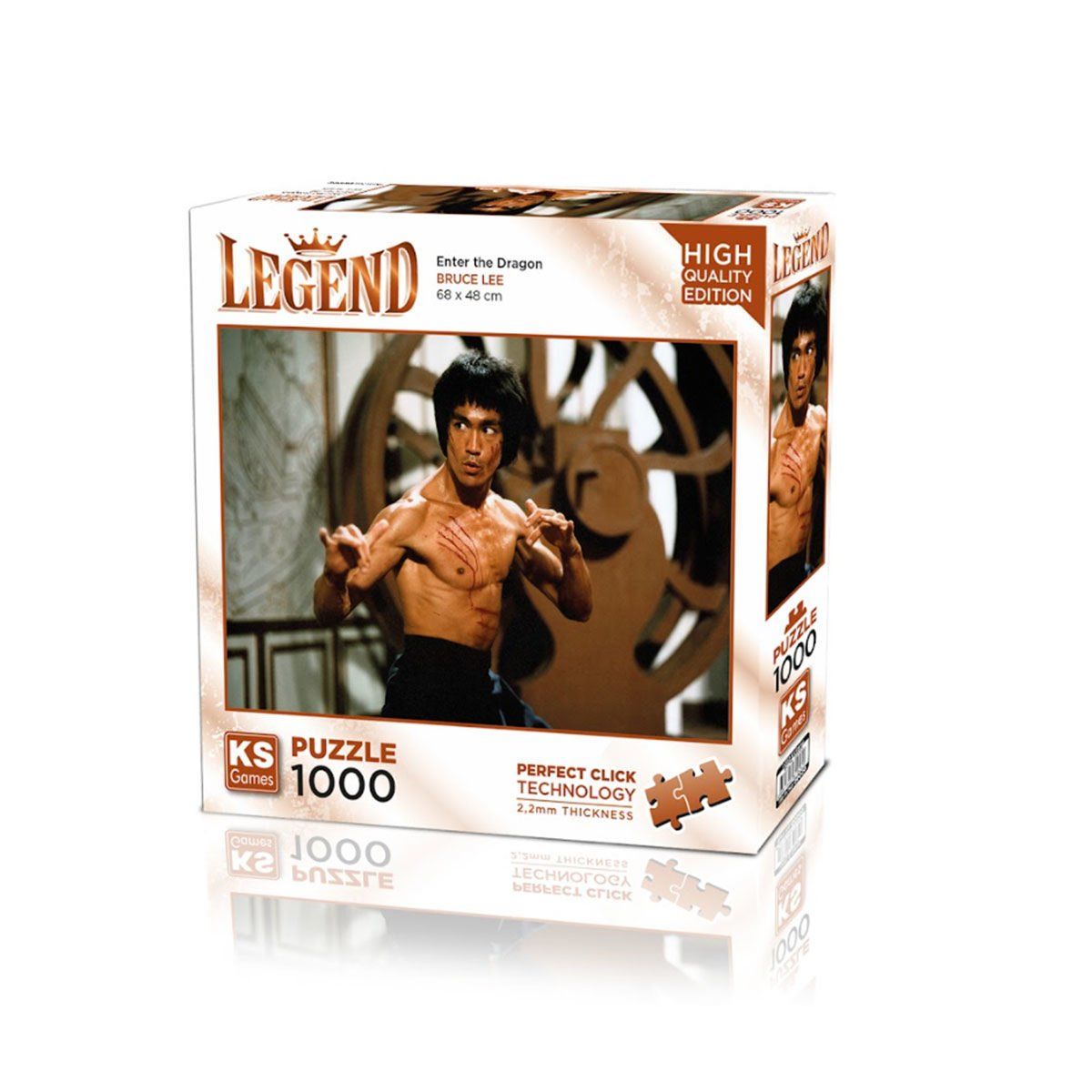 KS Puzzle-Bruce Lee 1000 Parça Puzzle-Puzzle-1-Milagron.com