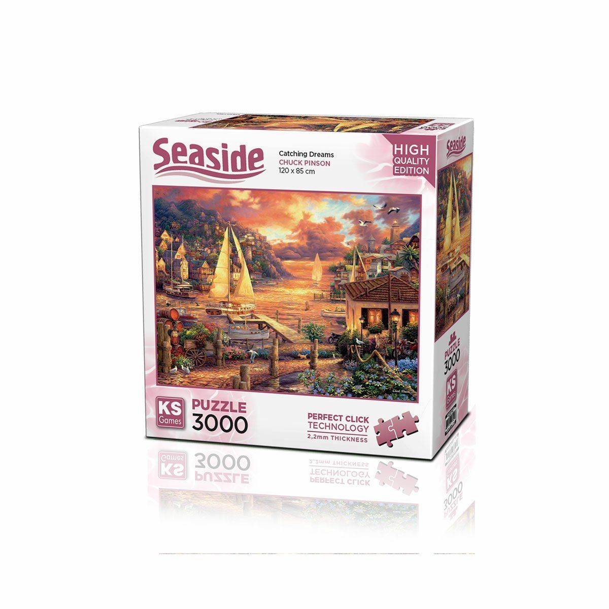 KS Puzzle-Catching Dreams 3000 Parça Puzzle-Puzzle-1-Milagron.com