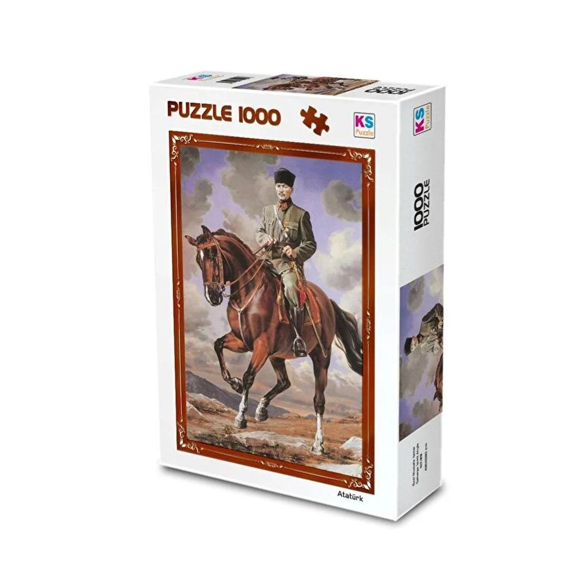 KS Puzzle-Gazi Mustafa Kemal Sakarya Adlı Atıyla 1000 Parça Puzzle-Puzzle-1-Milagron.com