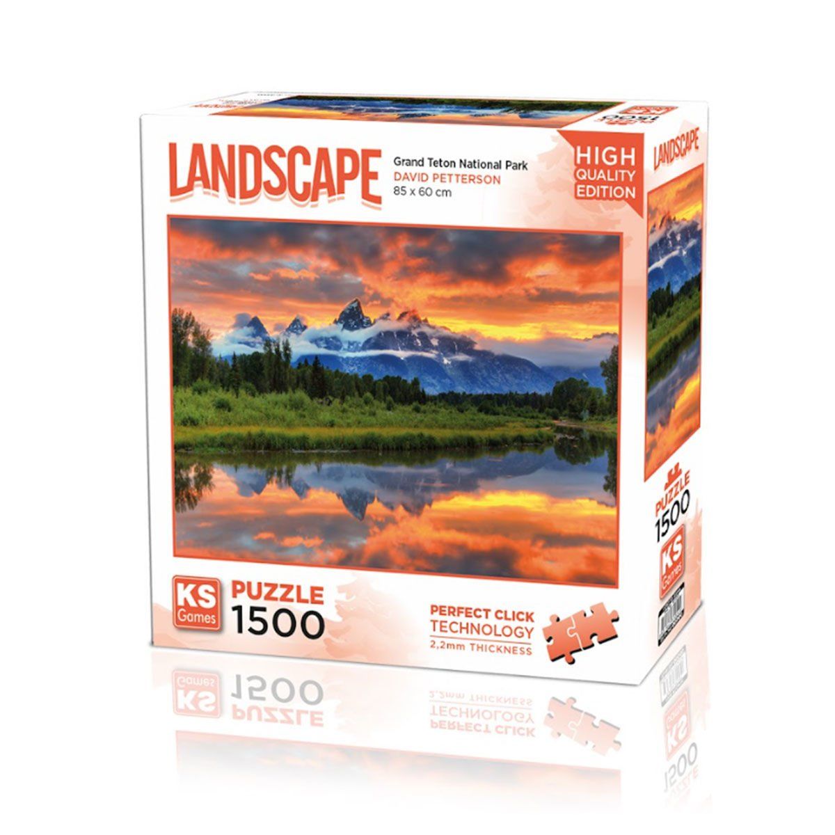 KS Puzzle-Grand Teton National Park 1500 Parça Ks Puzzle-Puzzle-1-Milagron.com