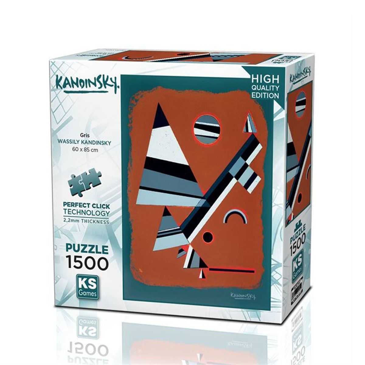 KS Puzzle-Gris 1500 Parça Puzzle-Puzzle-1-Milagron.com