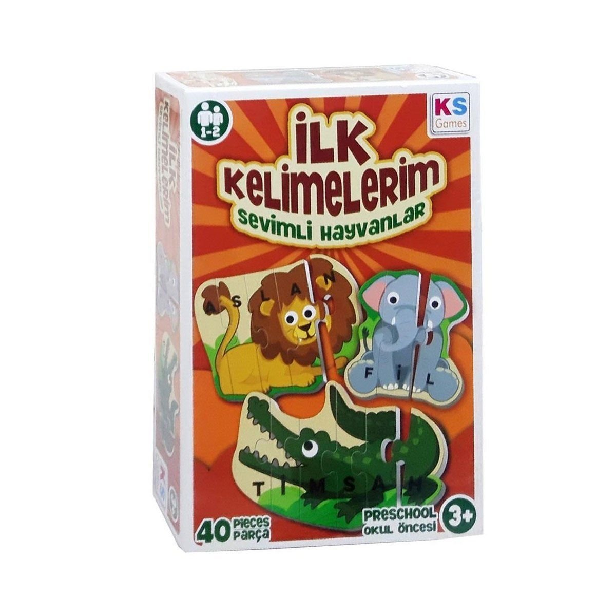 KS Puzzle-Ilk805 İlk Kelimelerim Ks Puzzle-Oyuncak-1-Milagron.com