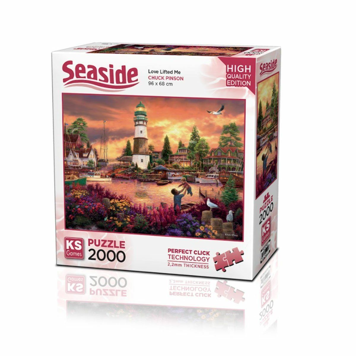 KS Puzzle-Love Lifted Me 2000 Parça Puzzle-Puzzle-1-Milagron.com