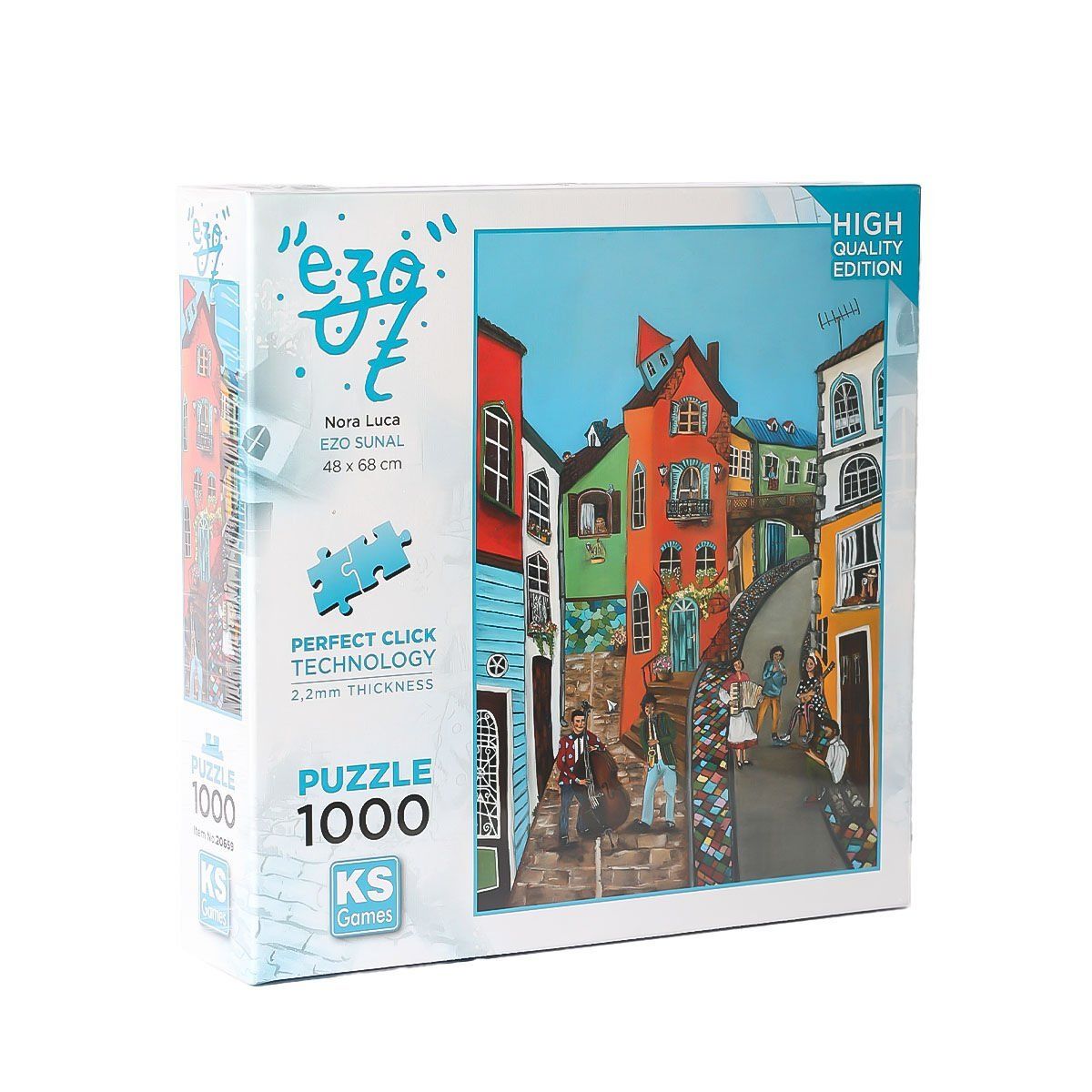 KS Puzzle-Nora Luca 1000 Parça Puzzle-Puzzle-1-Milagron.com