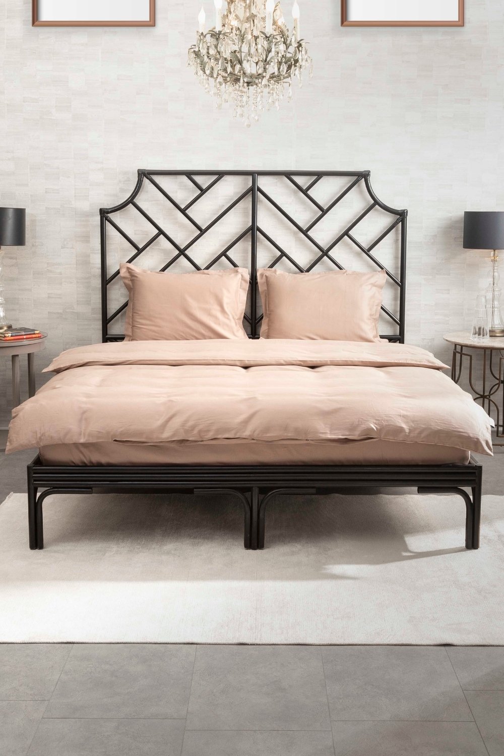 Kaay-Kaay Pamuk Saten Yastık Kılıfı Dahil Nevresim Seti 160x220 Tek Kişilik Vizon-Nevresim Takımı-3-Milagron.com