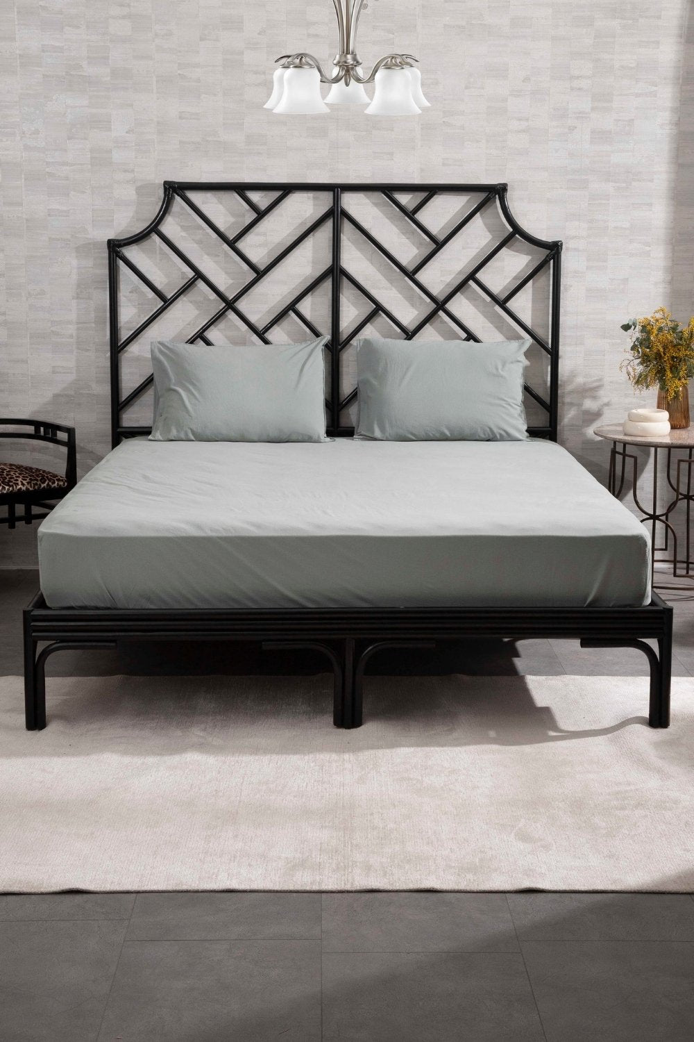 Kaay-Kaay Premium Lastikli Çarşaf Dahil Nevresim Takımı 200x220 Çift Kişilik Aqua-Nevresim Takımı-3-Milagron.com