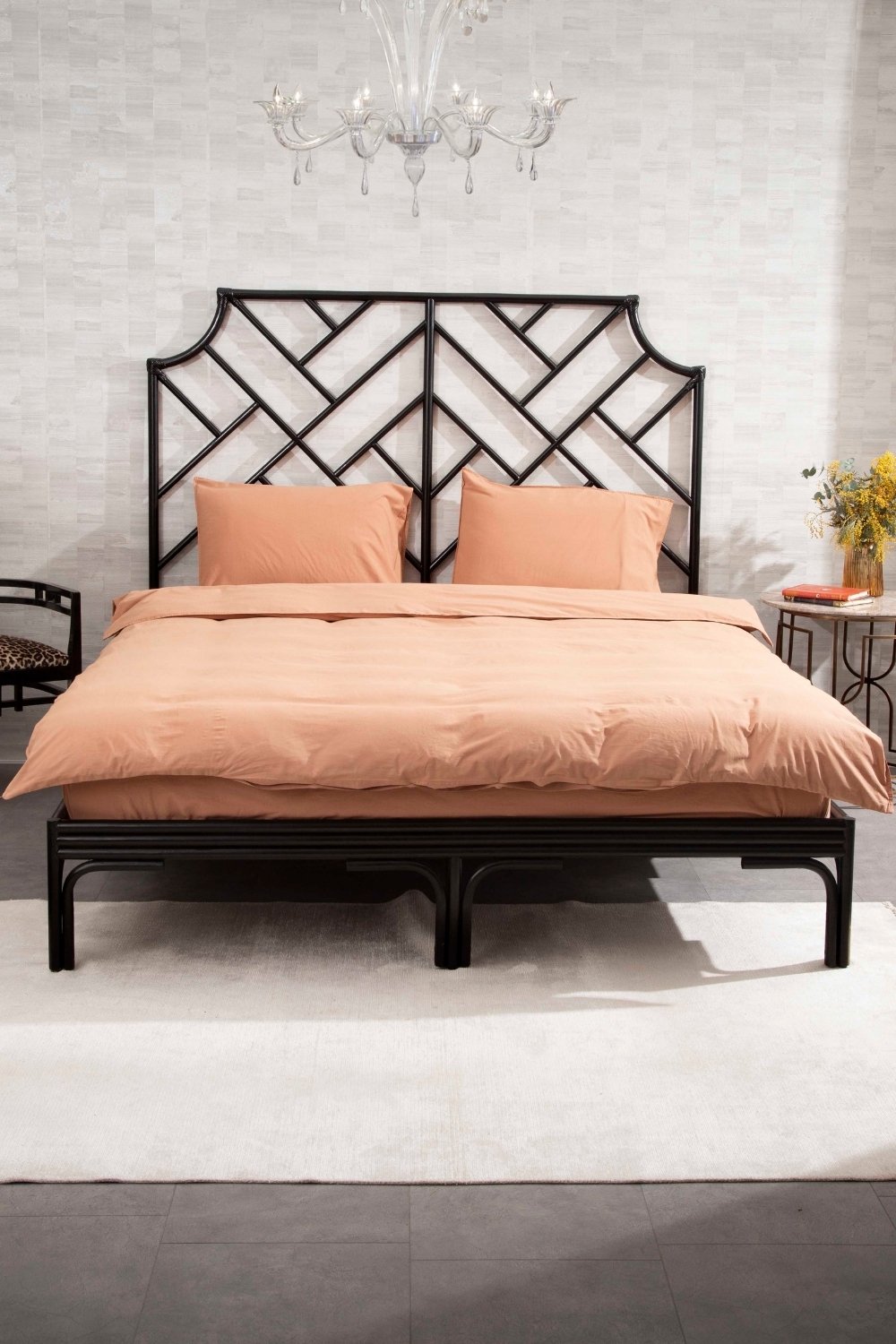 Kaay-Kaay Premium Lastikli Çarşaf Dahil Nevresim Takımı 200x220 Çift Kişilik Tarçın-Nevresim Takımı-1-Milagron.com