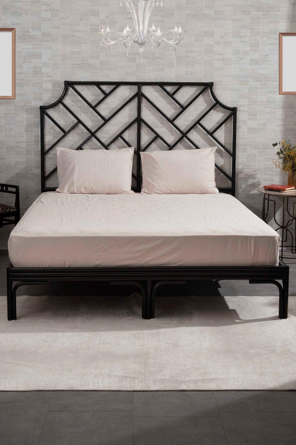 Kaay-Kaay Premium Lastikli Çarşaf Dahil Nevresim Takımı 200x220 Çift Kişilik Taş-Nevresim Takımı-1-Milagron.com