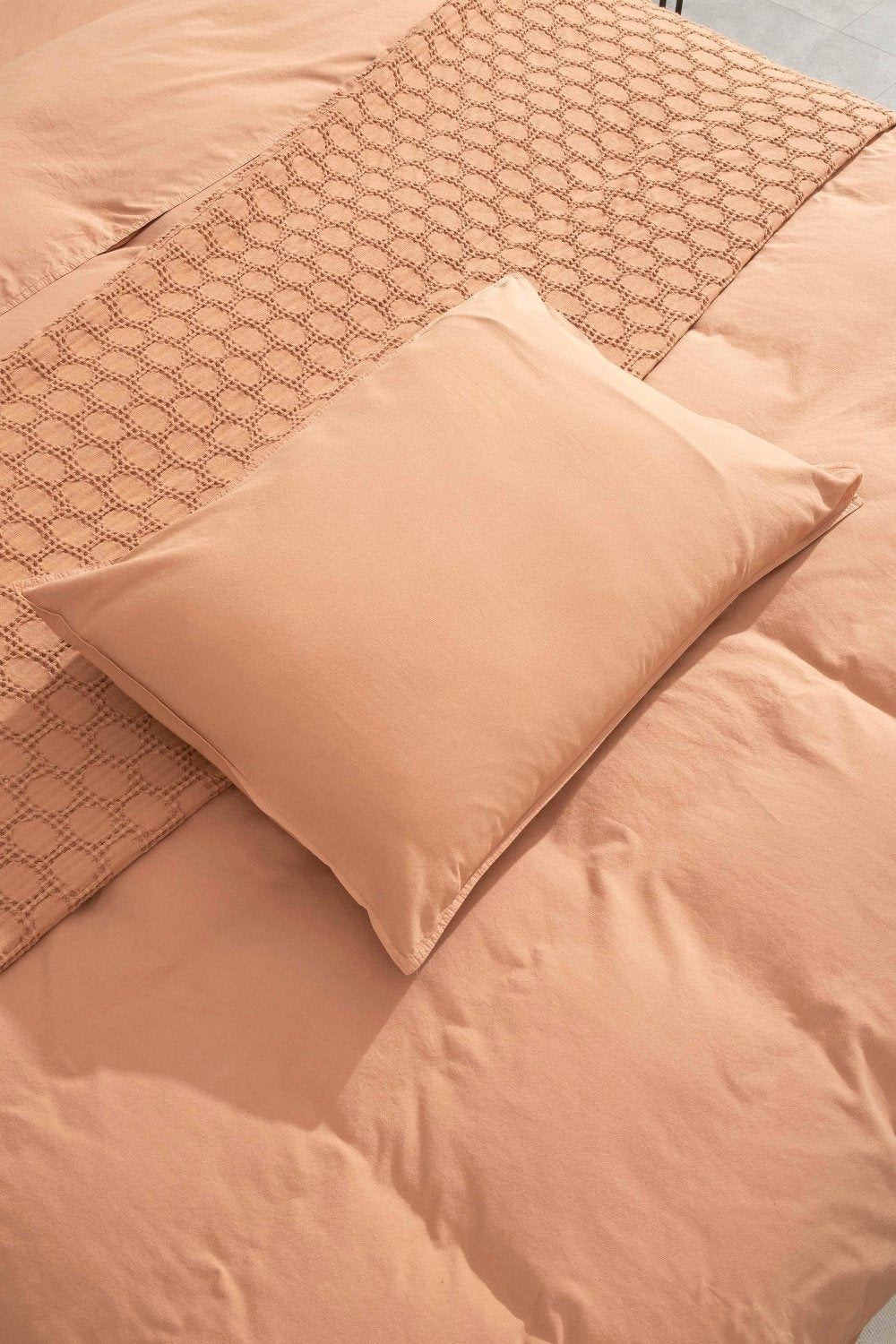 Kaay-Kaay Stone Wash Pike / Yatak Örtüsü 200x240 Çift Kişilik Tarçın-Pike-3-Milagron.com