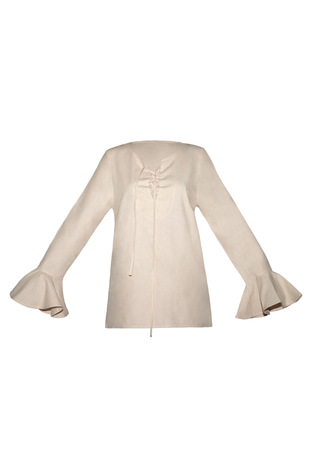 Kahshan-Beige 'Mini Pareo Dress'-Pareo & Bandana-1-Milagron.com