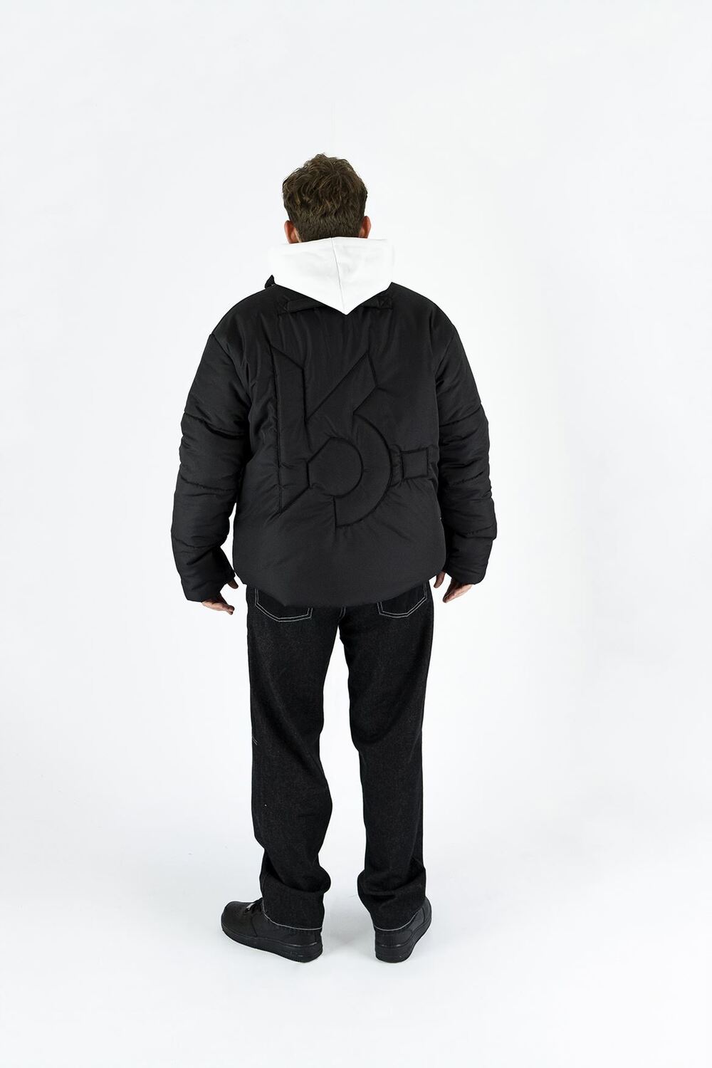 Kahshan-Black Puffer Mont-Mont-4-Milagron.com