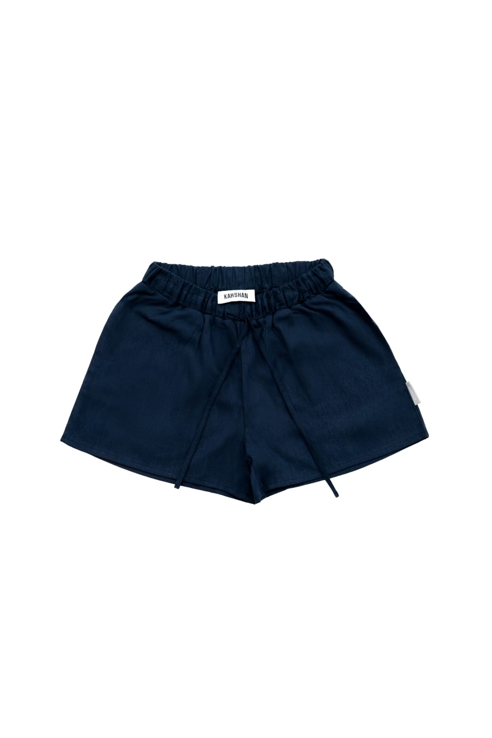 Kahshan-Navy 'Freedom' Linen Shorts-Şort-4-Milagron.com