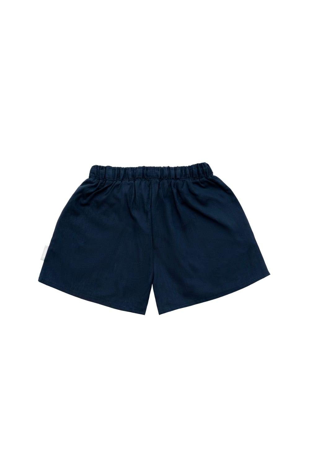 Kahshan-Navy 'Freedom' Linen Shorts-Şort-5-Milagron.com