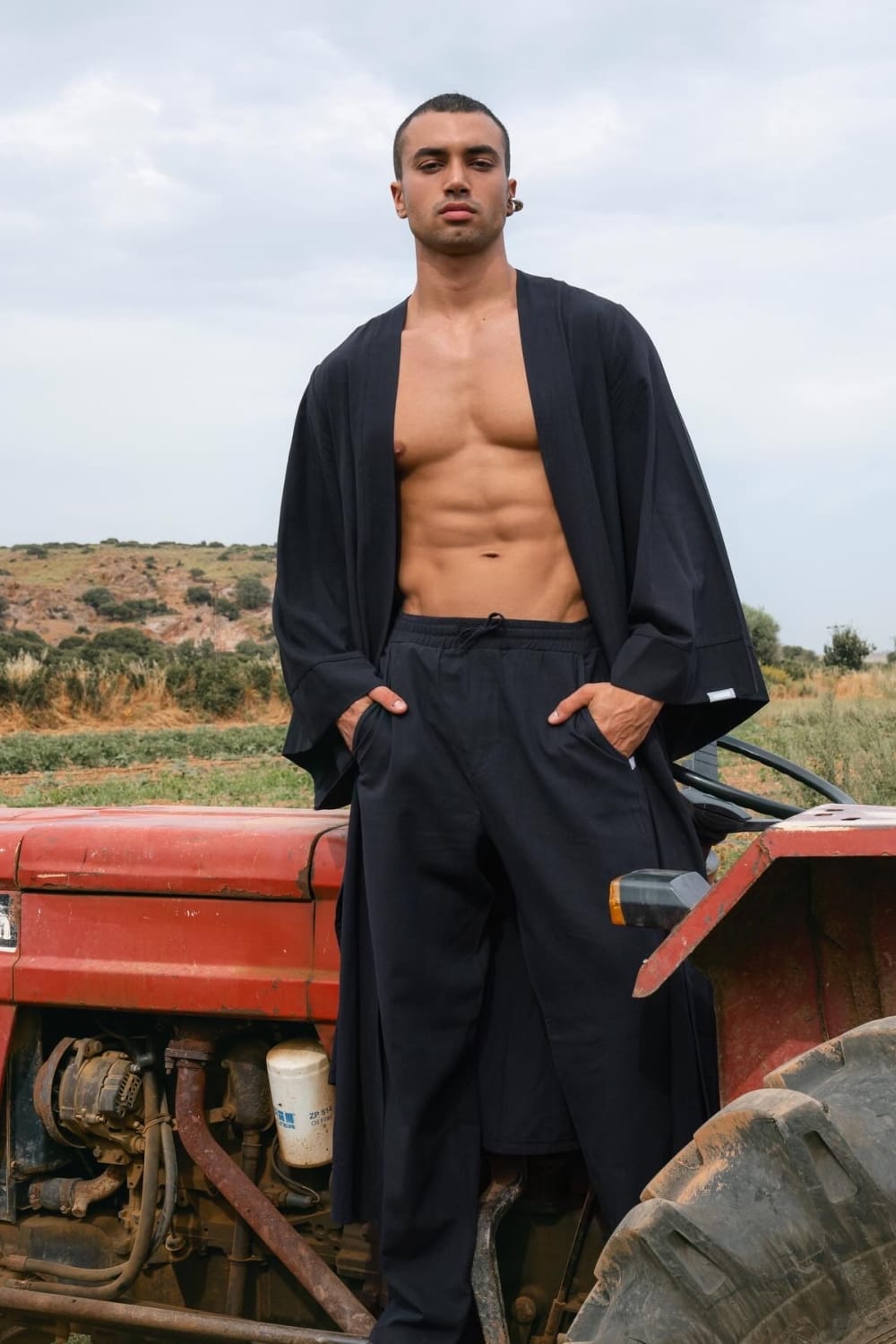 Kahshan-Unisex 'saphir' Kimono-Kimono-1-Milagron.com