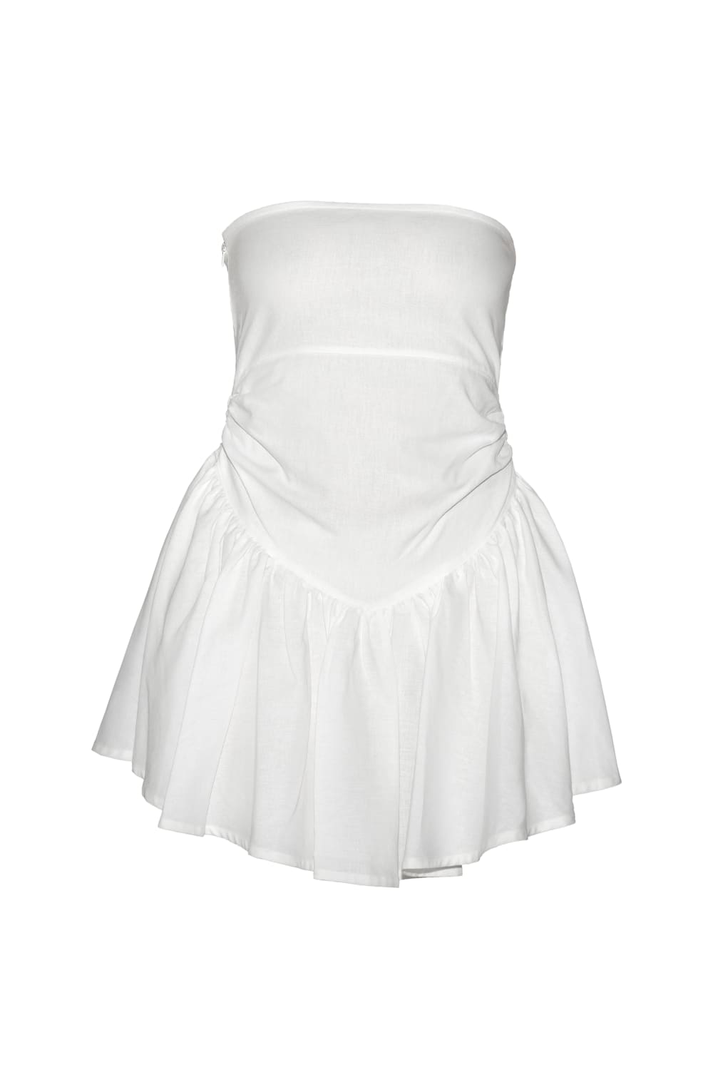 Kahshan-White 'petit Fairytail' Mini Dress-Elbise-1-Milagron.com