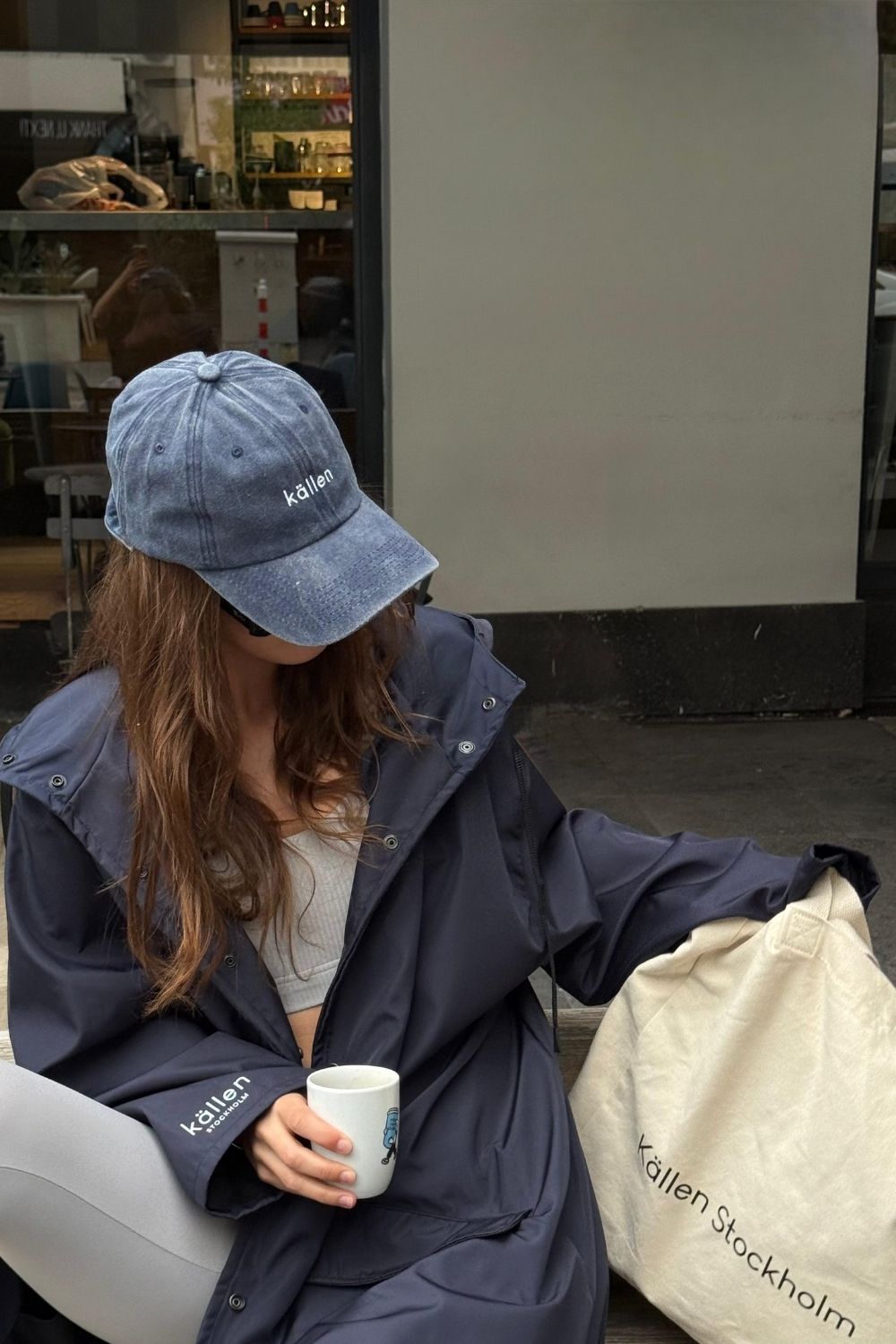 Lacivert Kallen Şapka - 4