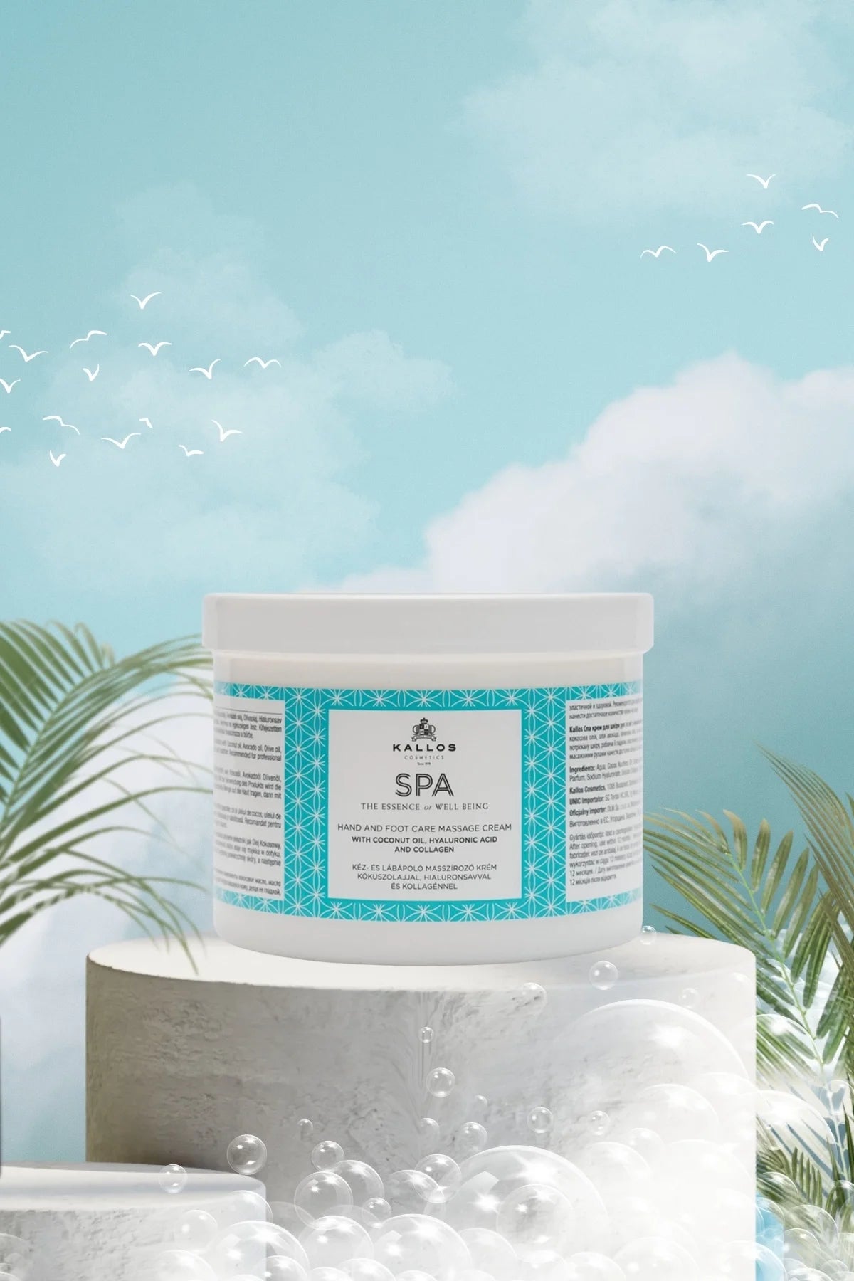 Kallos SPA El ve Ayak Masaj Kremi 500ML