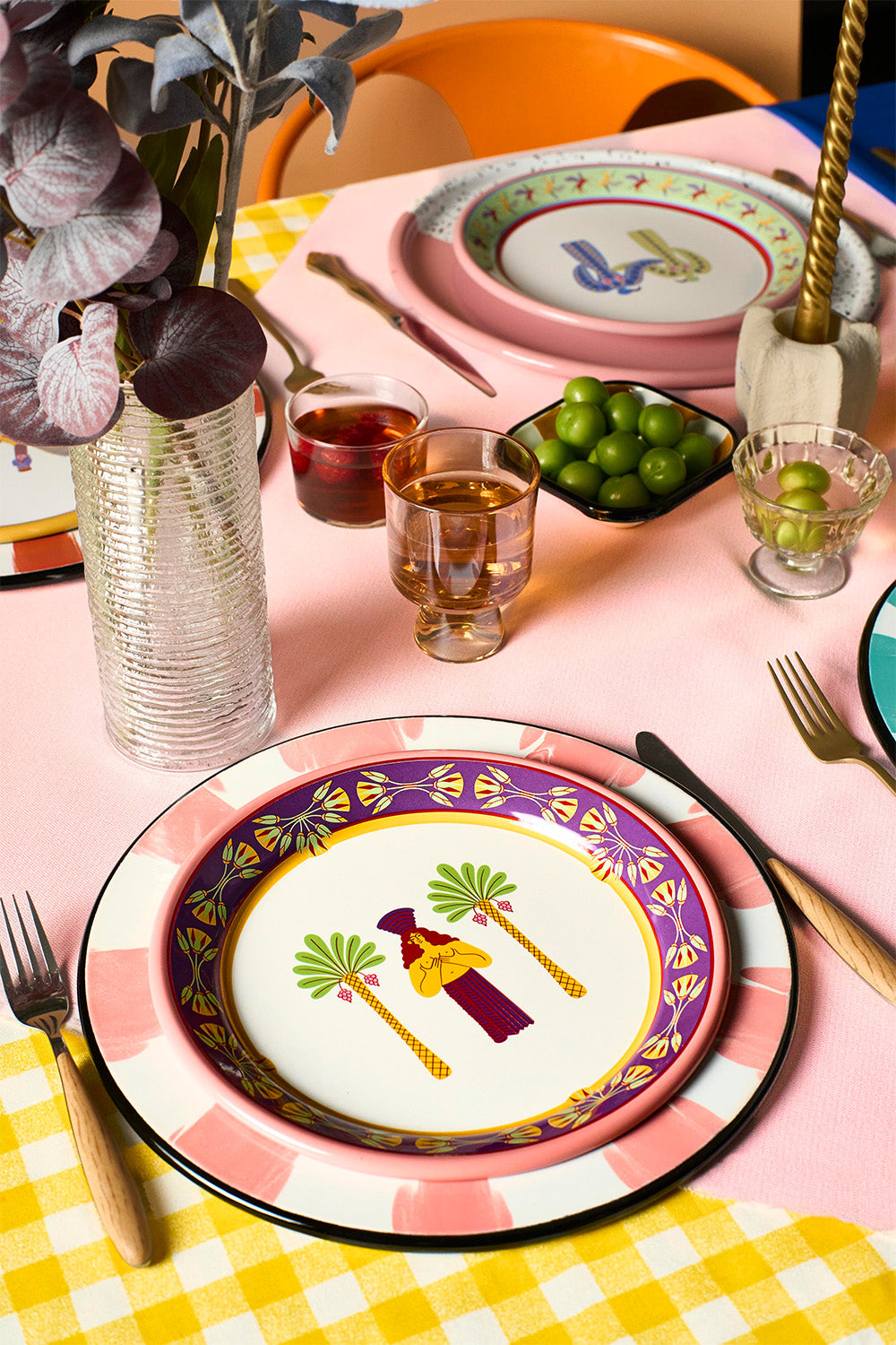 Cosmogenesis Inanna Pink Plate - 2