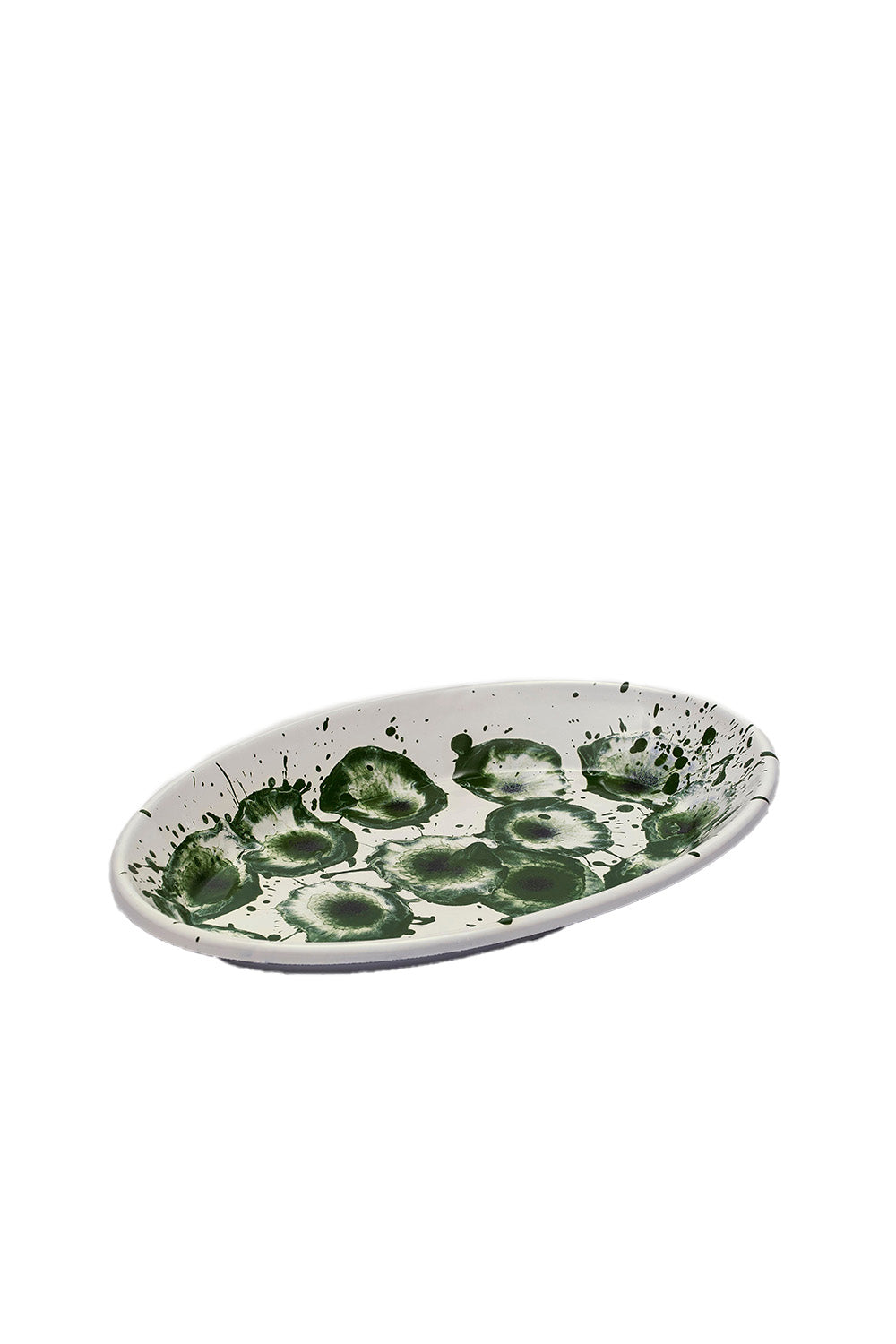 Floral Madness Oval Plate - 0