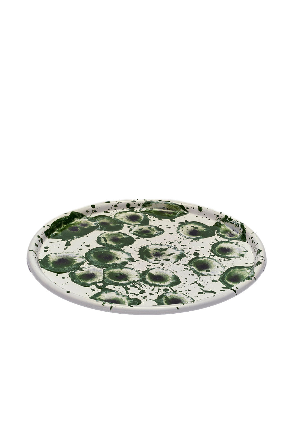 Floral Madness Round Tray Ii - 1