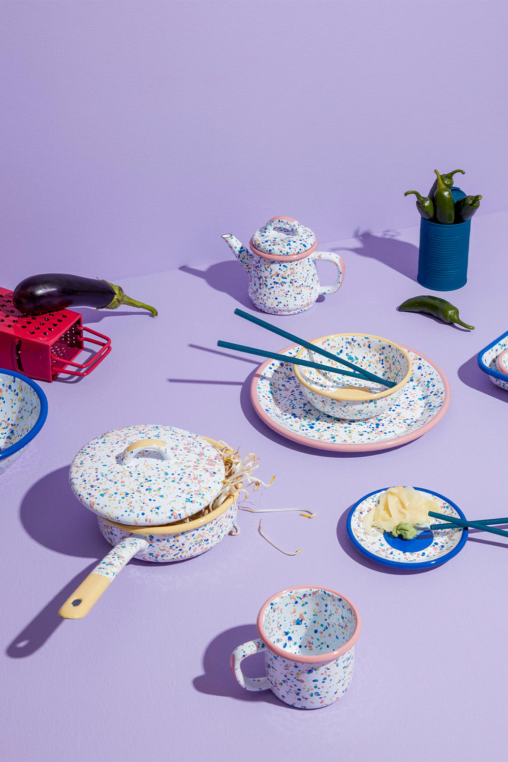 Wonder Wheel Blue Casserole Pan - 2