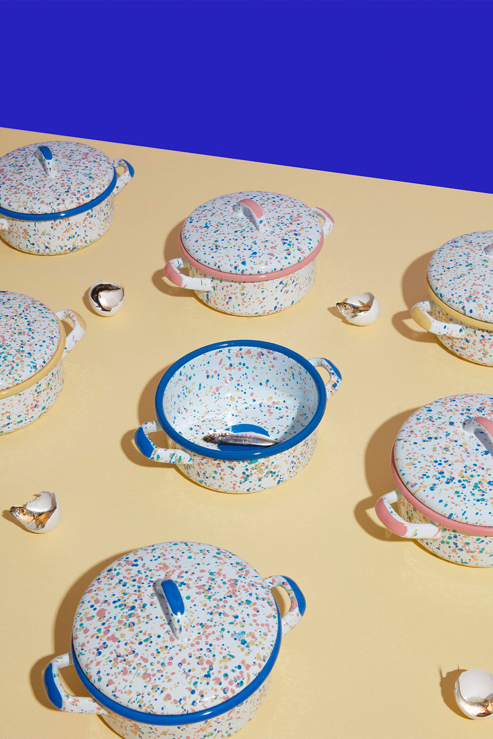 Wonder Wheel Blue Small Pot - 2