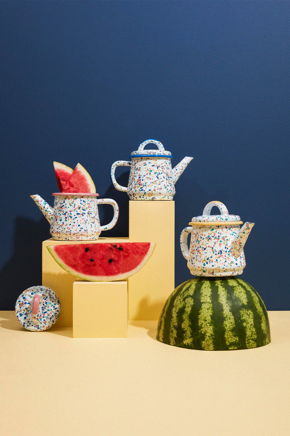 Wonder Wheel Blue Small Teapot - 2