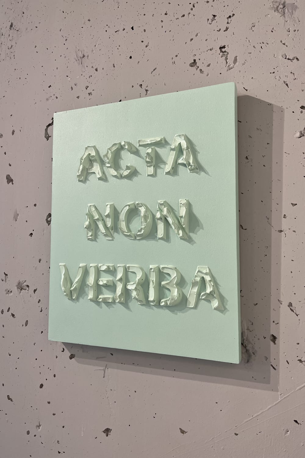 Kara Vox Art Studio-Acta Non Verba-Tablo-3-Milagron.com