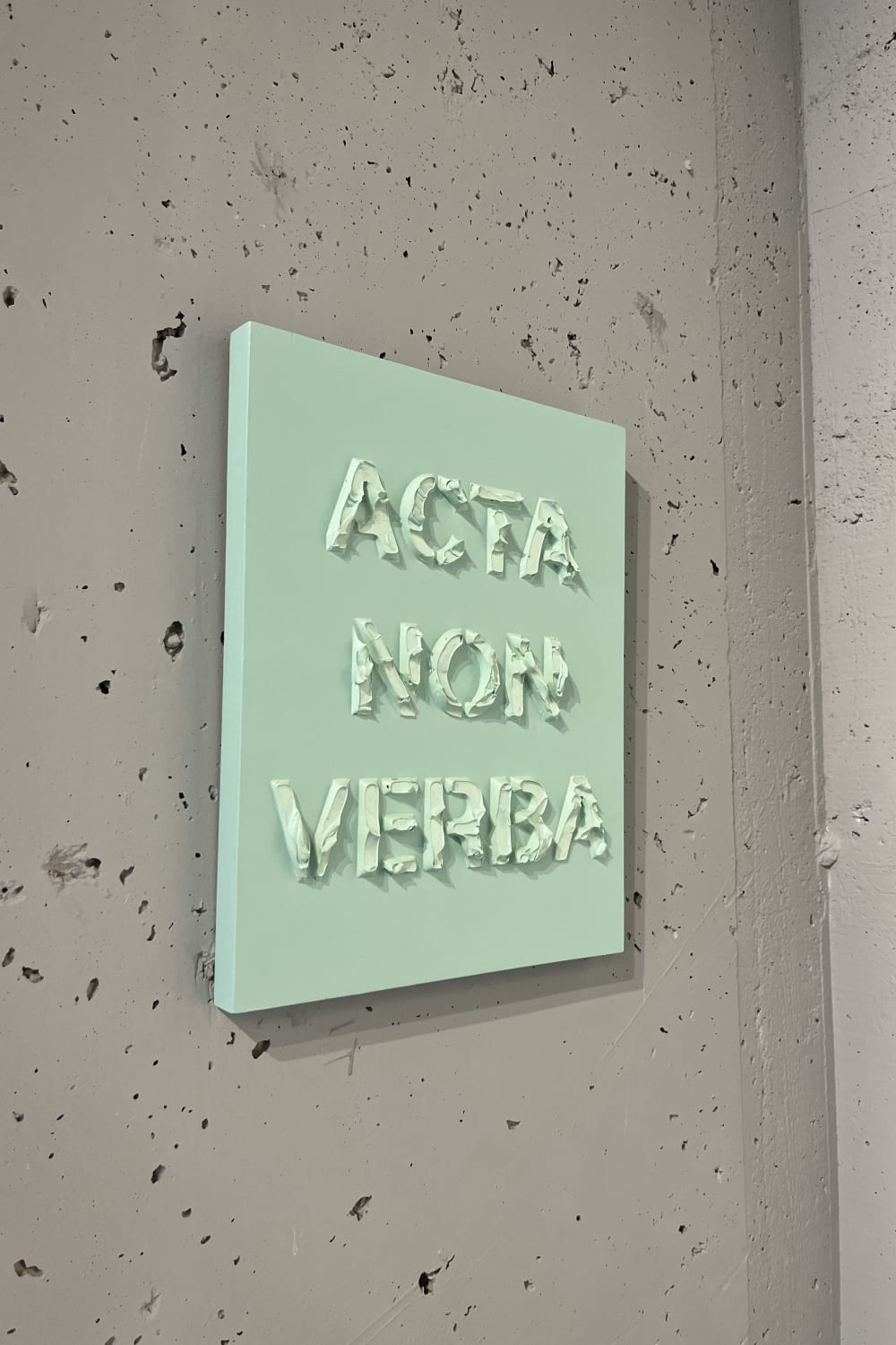 Kara Vox Art Studio-Acta Non Verba-Tablo-6-Milagron.com