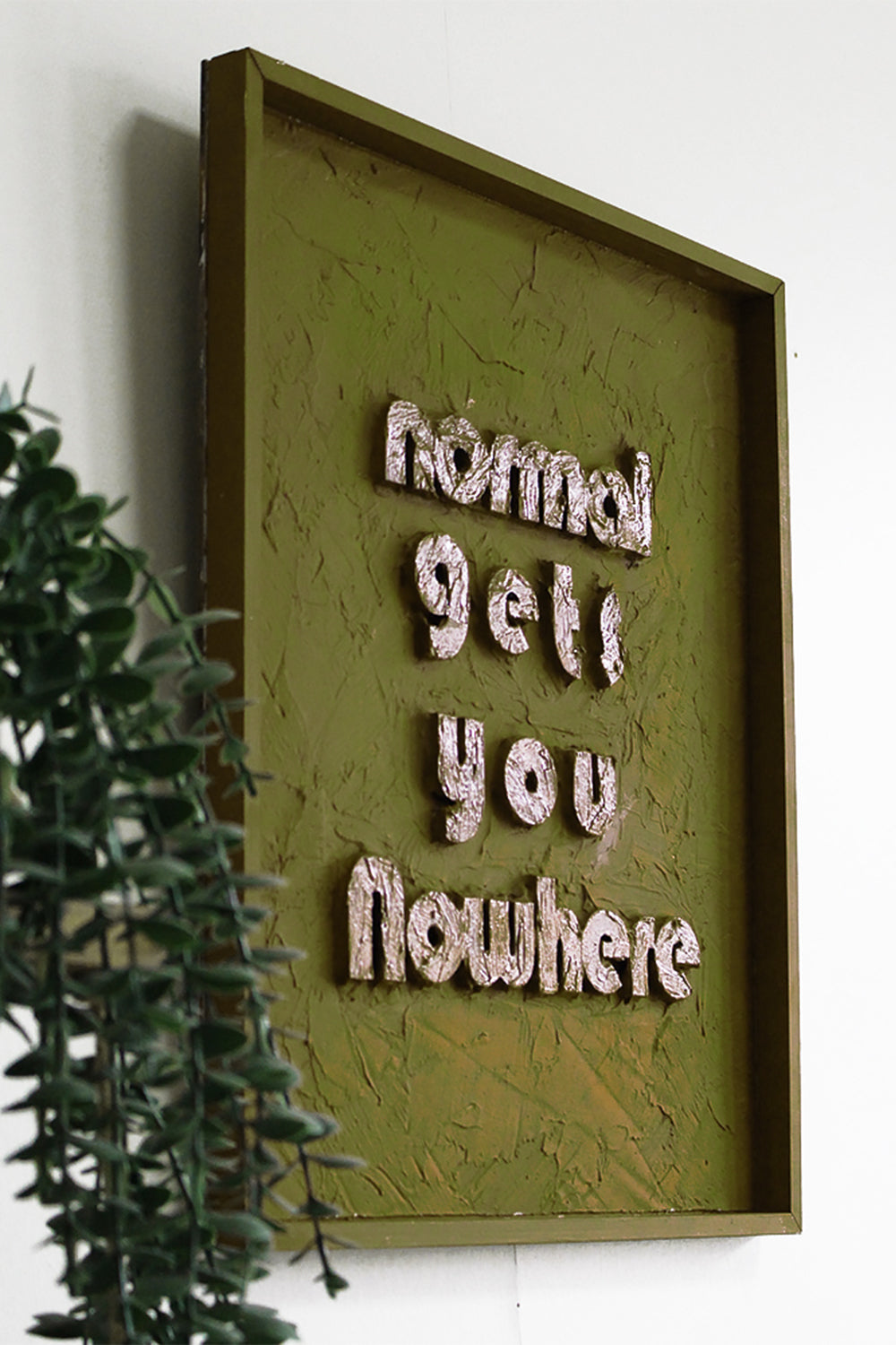 Karo Design-Anormal Yeşil Dekoratif Sanat Eserleri-Duvar Dekorları-1-Milagron.com