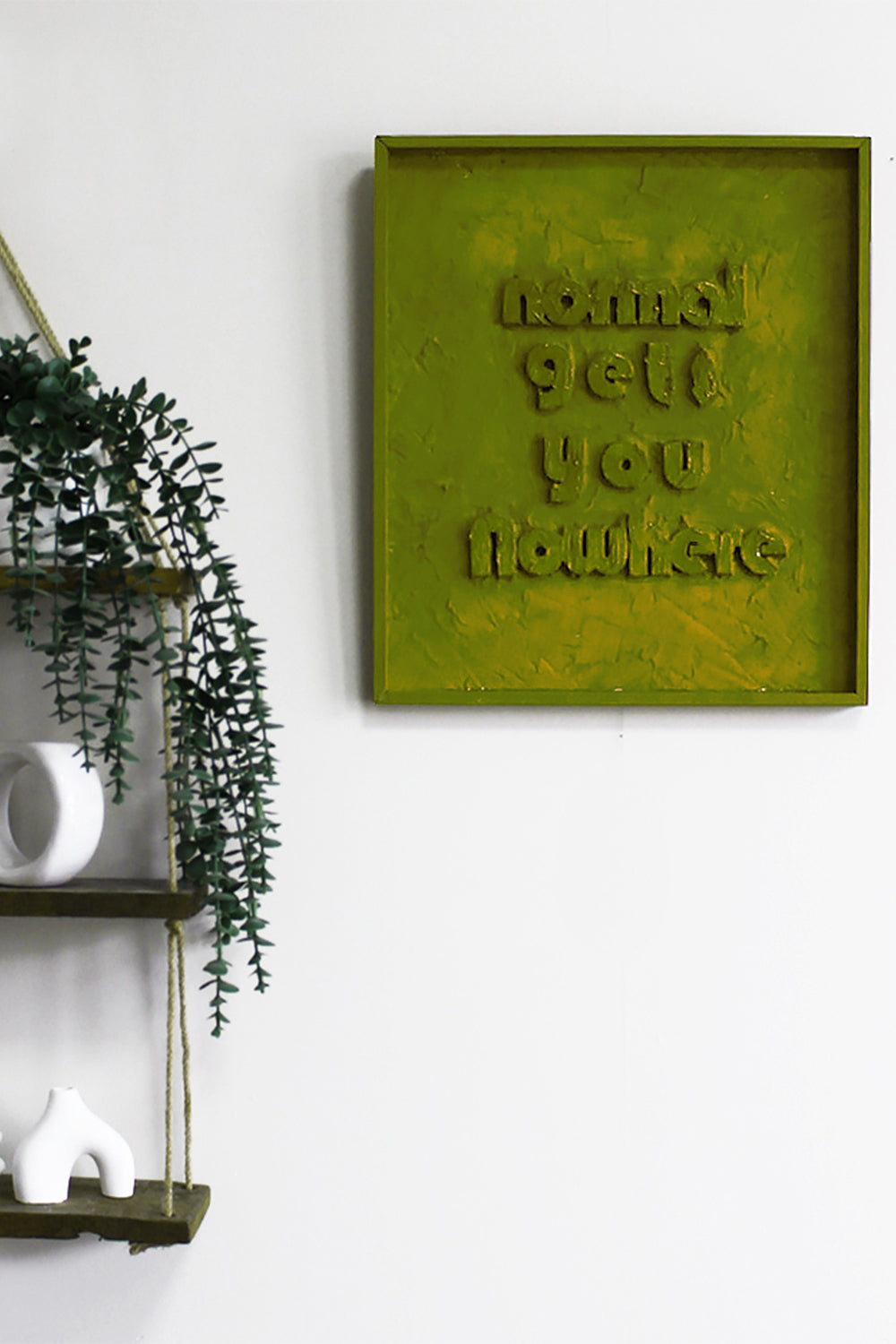 Karo Design-Anormal Yeşil Dekoratif Sanat Eserleri-Duvar Dekorları-3-Milagron.com