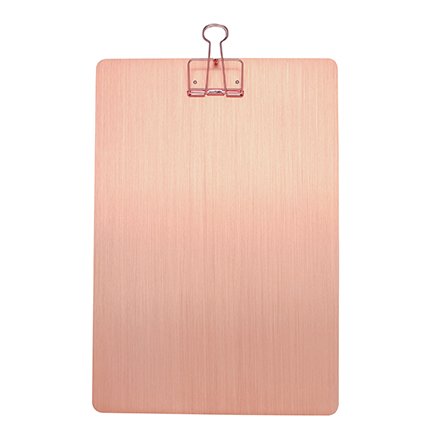 Kayigo-Tiny Alüminyum A4 Clipboard Rose Rose-Notluk-1-Milagron.com