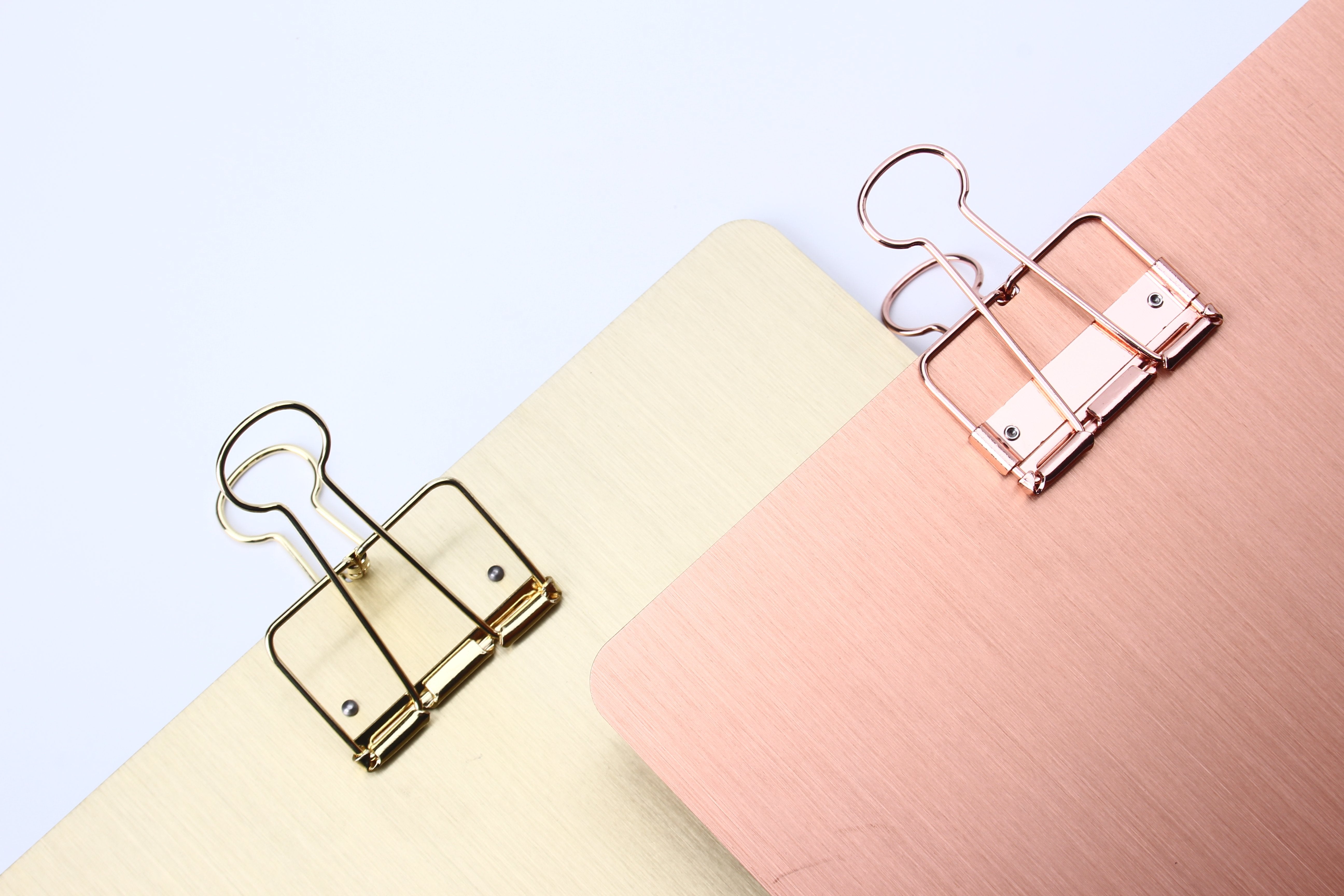 Kayigo-Tiny Alüminyum A4 Clipboard Rose Rose-Notluk-3-Milagron.com