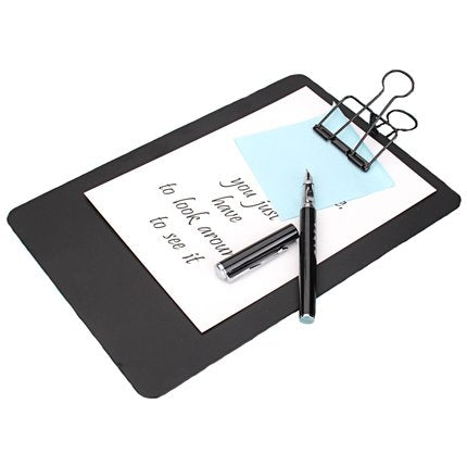 Kayigo-Tiny Alüminyum A4 Clipboard Siyah-Notluk-2-Milagron.com