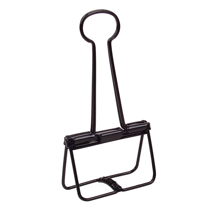 Kayigo-Tiny Paslanmaz Mini çelik Klips Altılı Siyah-Ataş-1-Milagron.com