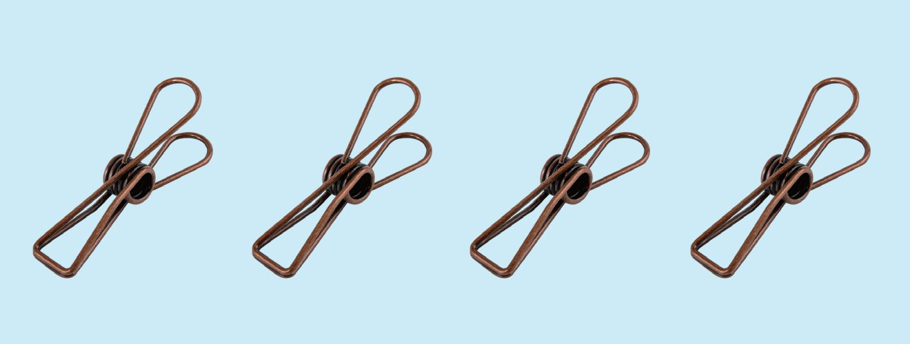 Kayigo-Tiny Paslanmaz çelik Mandal Dörtlü-Mandal-3-Milagron.com