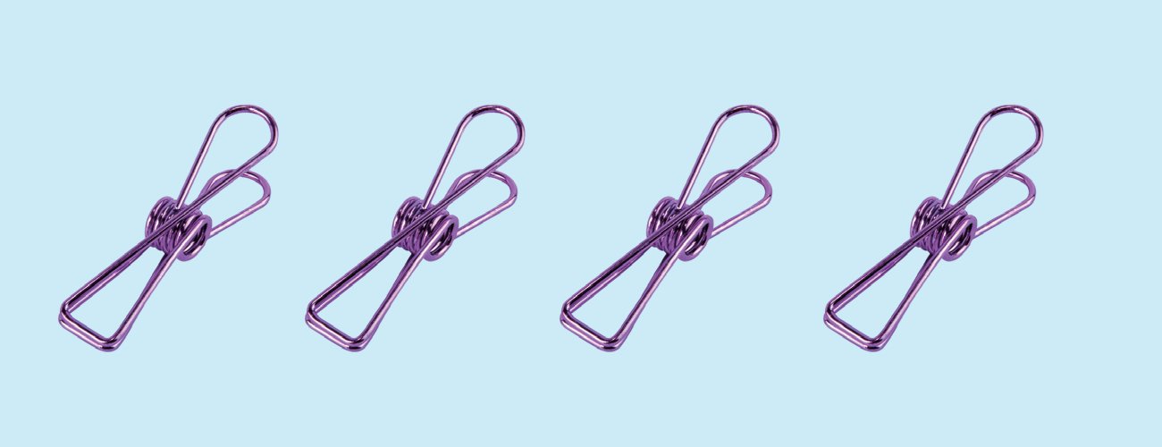 Kayigo-Tiny Paslanmaz çelik Mandal Dörtlü-Mandal-4-Milagron.com