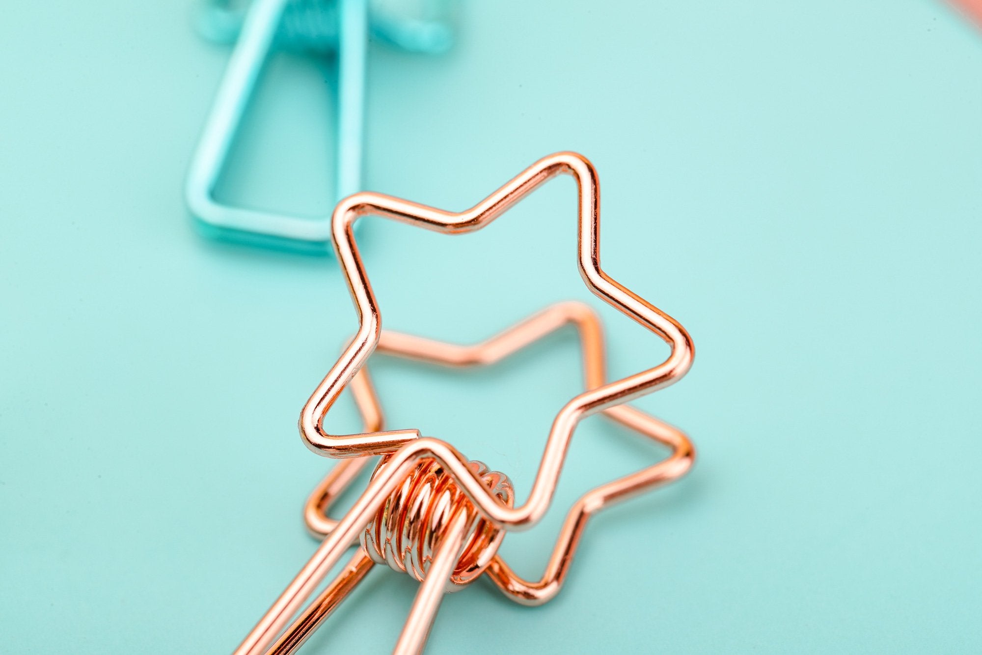 Kayigo-Tiny Paslanmaz çelik Yıldız Klips Altılı Gümüş-Ataş-2-Milagron.com