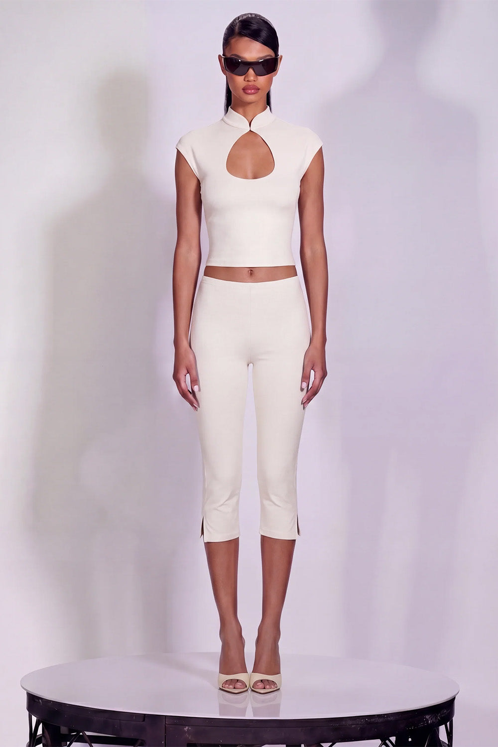 Khéla The Label-Bare Minimum Top Off-White-Top-1-Milagron.com