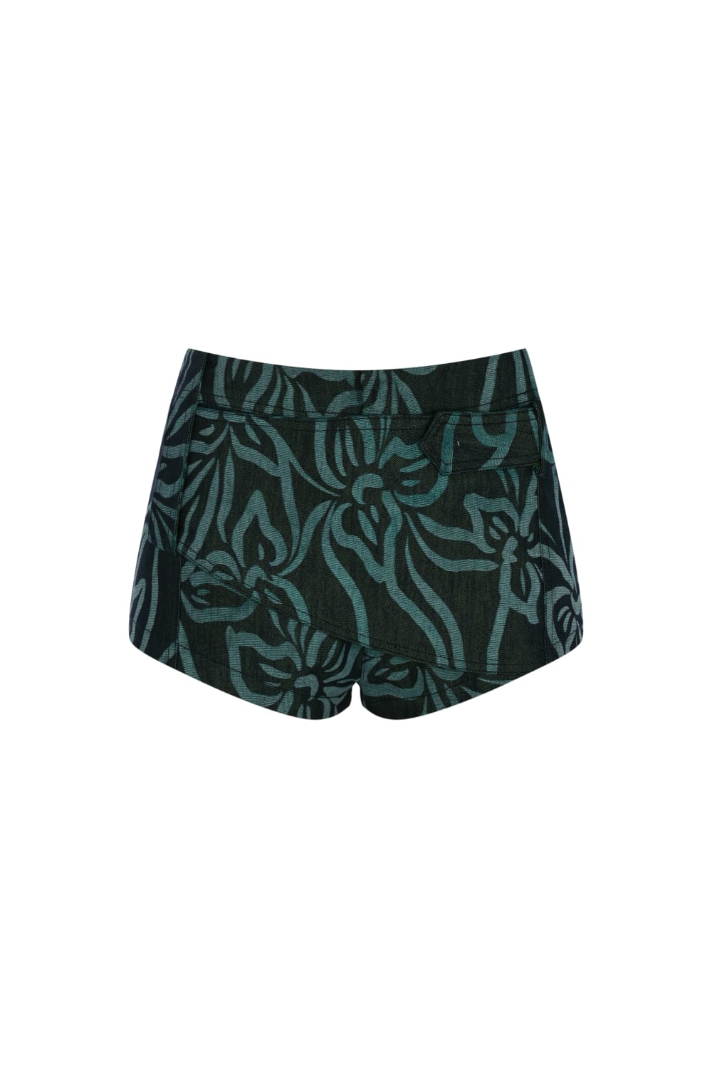 Khéla The Label-Blazin Mini Shorts In Green-Şort-5-Milagron.com